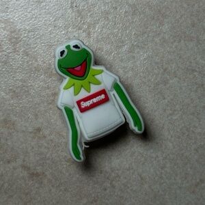 Kermit the Frog Supreme Croc Charm | Jibbitz for Crocs | Custom Shoe Accessories